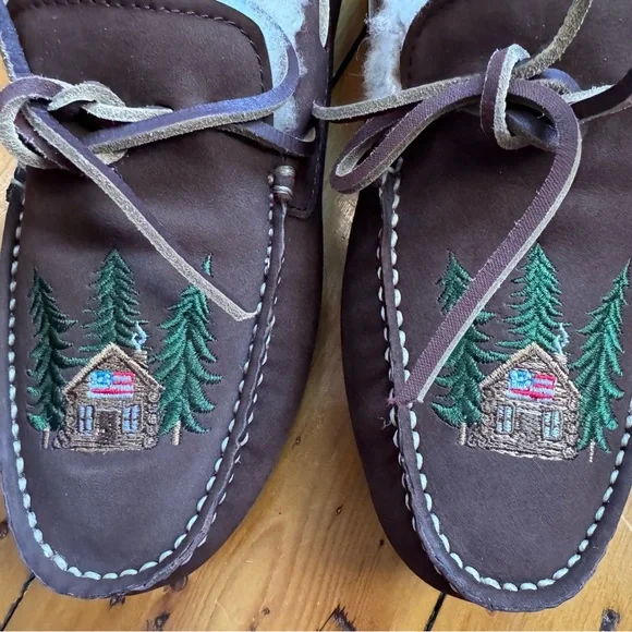 NWOT KJP Cozy Cabin Moccasins - Picture 4 of 6